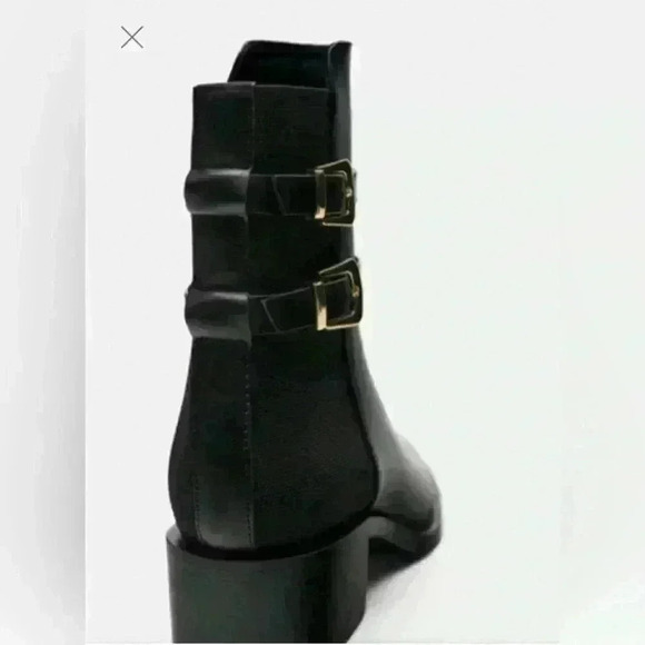 - Zara STRAPPY ANKLE BOOTS WITH BUCKLE🔥🔥🔥🔥🔥 - Picture 5 of 12